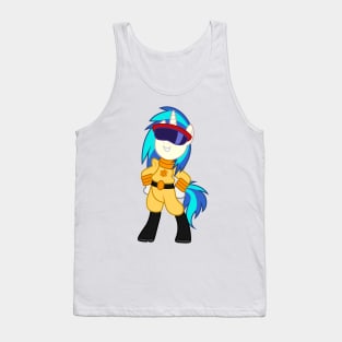 Vinyl Scratch as Powerline Tank Top